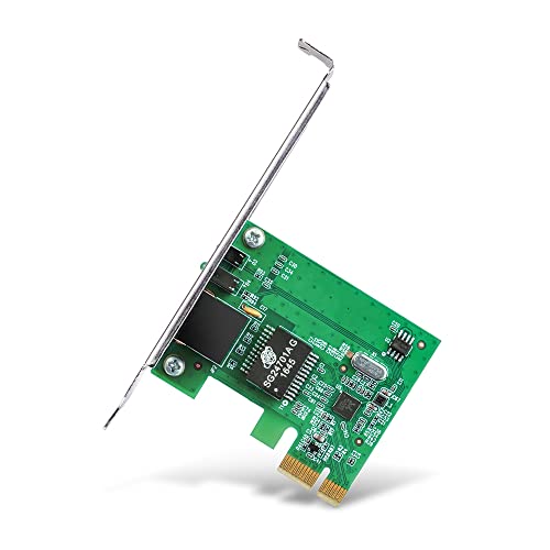 TP-Link TG-3468 Gigabit PCI Netzwerkkarte (10/100/1000Mbit/s PCIe Adapter, 32-Bit-PCIe-Schnittstelle, kompatibel mit Windows 11/10/8.1/8/7/Vista/XP) von TP-Link