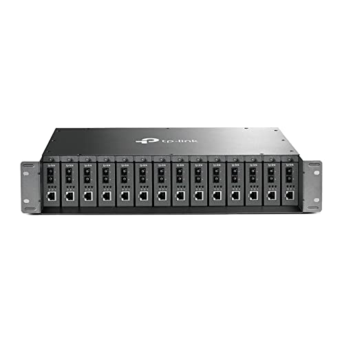 TP-Link TL-MC1400 14-Slot Rackmountgehäuse für Medienkonverter von TP-Link