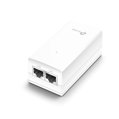 TP-Link TL-POE2412G 24V Passiver PoE Adapter ( Unterstützt 24V passives PoE, Wandmontage, Plug & Play, nur mit 24-V-Passiv-PoE-Produkten kompatibel) weiß von TP-Link