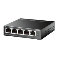 TP-Link TL-SG105MPE Netzwerk-Switch L2 Gigabit Ethernet (10/100/1000) Power over Ethernet (PoE) Schwarz von TP-Link