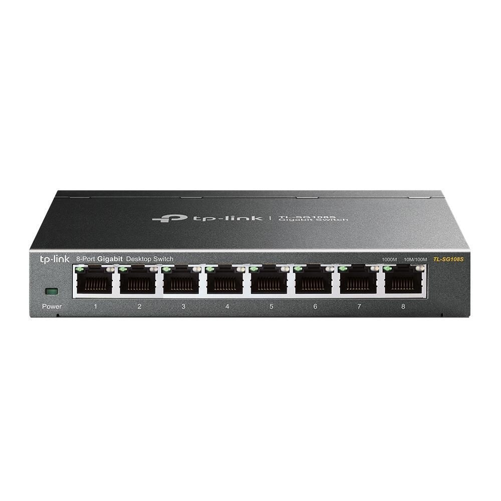 TP-Link TL-SG108S 8-Port 10/100/1000Mbit/s Desktop-Switch von TP-Link