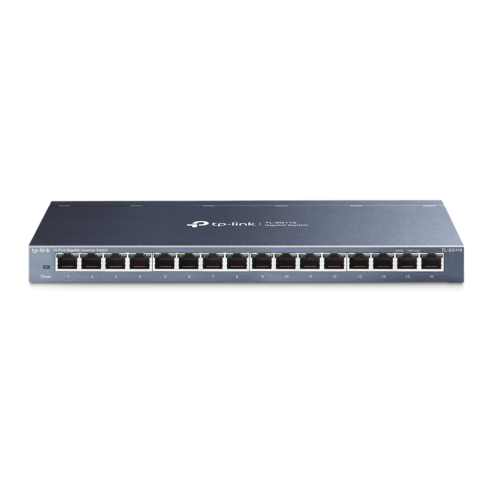 TP-Link TL-SG116 Unmanaged Switch [16x Gigabit Ethernet] von TP-Link