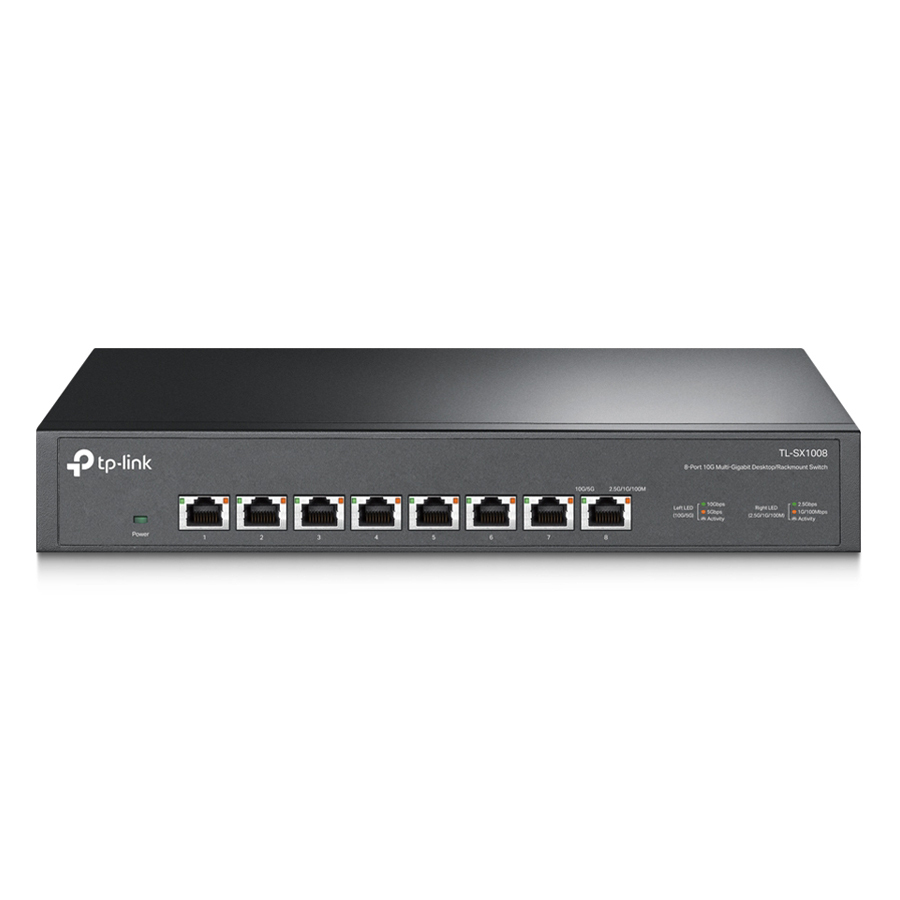 TP-Link TL-SX1008 Unmanaged Switch [8x 10 Gbit/s Ethernet] von TP-Link