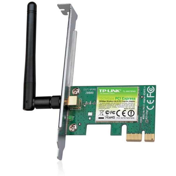 TP-Link TL-WN781ND Wireless PCI Express Adapter (150 Mbit/s, 802.11 b/g/n) von TP-Link