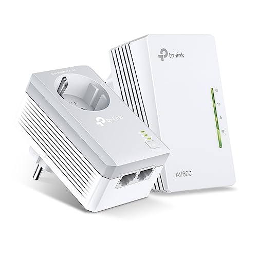 TP-Link TL-WPA4226 Powerline Kit AV600Mbps und WLAN 300Mbps, Homeplug AV2, 2 Ethernet-Ports, Plug & Play, kompatibel mit Router, fortschrittliche Powerline-Technologie, einfache Verwaltung von TP-Link