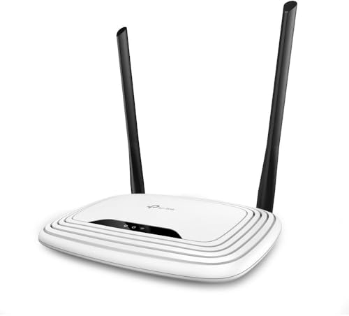 TP-Link TL-WR841N N300 WLAN Router, 300Mbit/s-WLAN, Nur 2,4 GHz, single band, unterstützt keine DSL-Funktion, empfohlen für Wohnungen mit 1-2 Zimmern von TP-Link