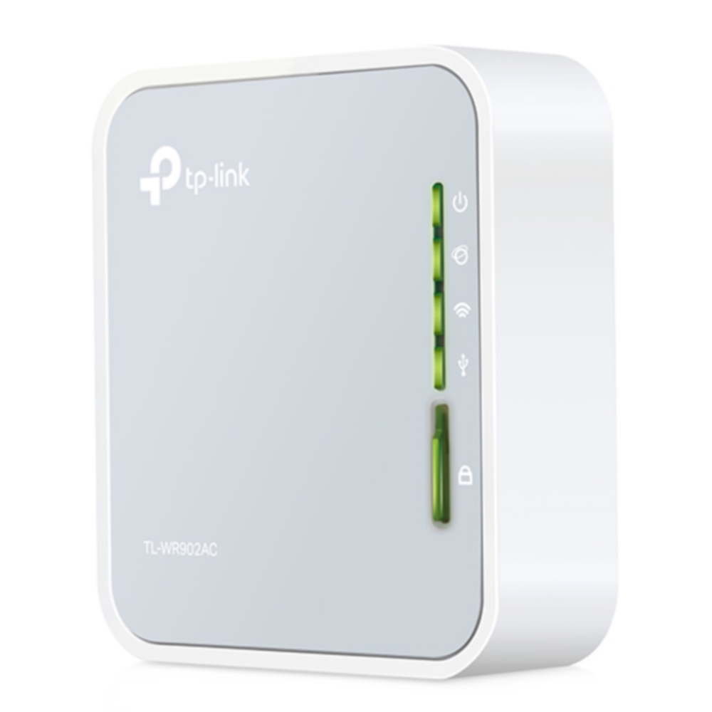 TP-Link TL-WR902AC Mobiler WLAN Router AC750 Dual-Band, 1x LAN von TP-Link