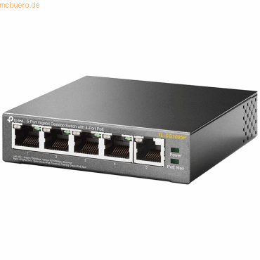 TP-Link TP-Link TL-SG1005P 5-Port Gigabit Desktop Switch 4x PoE TP-Link TP-Link TL-SG1005P 5-Port Gigabit Desktop Switch 4x PoE von TP-Link