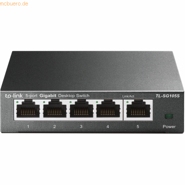 TP-Link TP-Link TL-SG105S(UN) 5-Port Gigabit Desktop Switch von TP-Link