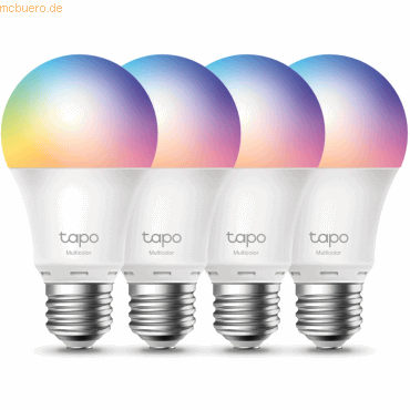 TP-Link TP-Link Tapo L530E(4-pack) Smart WLAN LED Glühbirne Multicolor von TP-Link