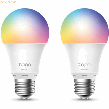 TP-Link TP-Link Tapo L530E smarte WLAN LED Glühbirne mehrfarbig (2er) von TP-Link