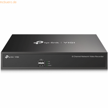 TP-Link Omada VIGI NVR1008H-8MP 8 Kanal PoE Netzwerk Video Rekorder von TP-Link