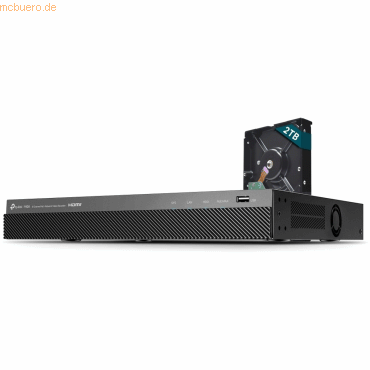 TP-Link Omada VIGI NVR2008H-8MP-2TB 8 Kanal PoE+ HDD & Recorder TP-Link Omada VIGI NVR2008H-8MP-2TB 8 Kanal PoE+ HDD & Recorder von TP-Link