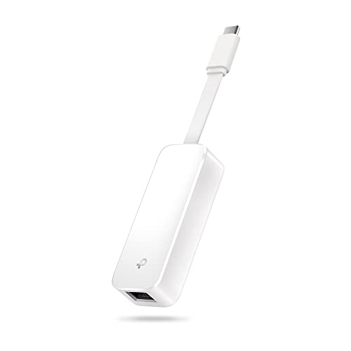 TP-Link UE300C USB C auf Ethernet Adapter, USB C auf RJ45 Gigabit Ethernet LAN Netzwerkadapter, Plug-and-Play unter Windows 11/10/8.1/8, macOS, iPadOS, Chrome OS und Linux OS von TP-Link