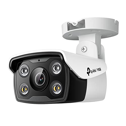 TP-Link VIGI C330 2,8 mm Objektiv Smart Outdoor Sicherheitskamera | 3 MP HD Vollfarb-Netzwerkkamera | Smart IR | integriertes Mikrofon | IP67 wasserdicht | H.265+ | PoE/12 V DC CCTV von TP-Link
