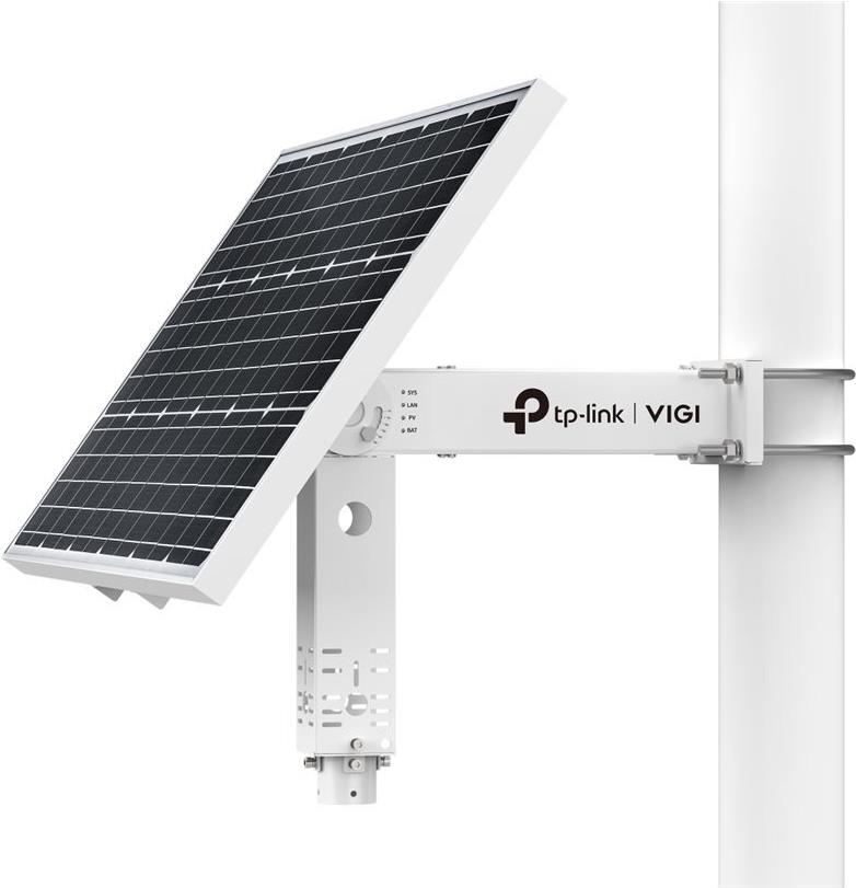 TP-Link VIGI SP9030 - Solarpanel - Draußen - Weiß - IP66 - Kabelgebunden - 10,100 Mbit/s (VIGI SP9030) von TP-Link