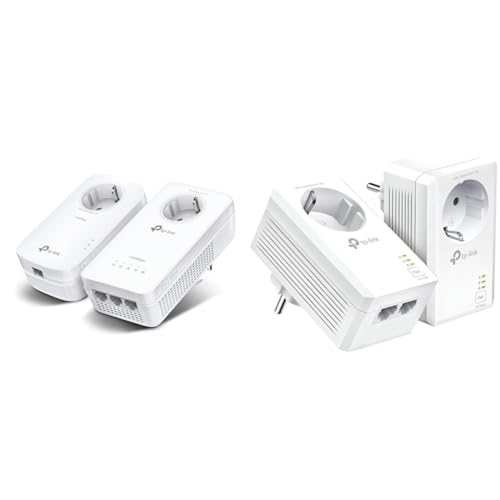 TP-Link WLAN Powerline Adapter Set TL-WPA8631P KIT & TL-PA7027P KIT Powerline Netzwerkadapter von TP-Link