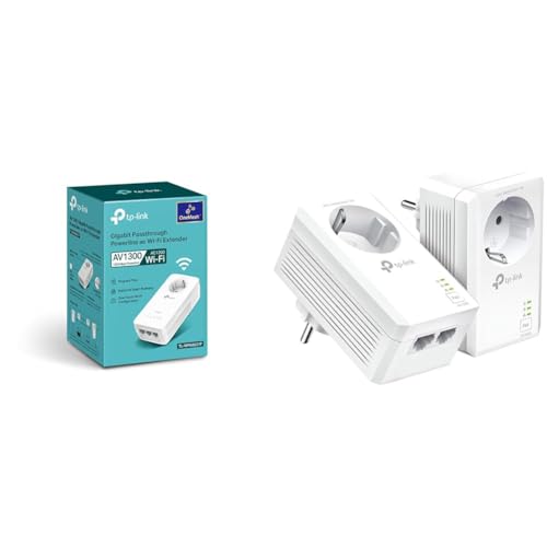 TP-Link WLAN Powerline Adapter TL-WPA8631P(Dualband WLAN 1200Mbit/s, AV1300 Powerline & TL-PA7027P KIT Powerline Netzwerkadapter TP-Link WLAN Powerline Adapter TL-WPA8631P(Dualband WLAN 1200Mbit/s, AV1300 Powerline & TL-PA7027P KIT Powerline Netzwerkadapter von TP-Link