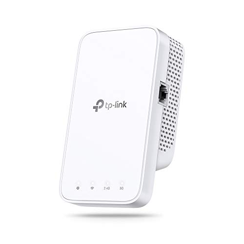 TP-Link WLAN-Repeater AC1200 WiFi Extender bis zu 120㎡ mit Ethernet-Port, kompatibel mit Allen Internetboxen (Renoviert) von TP-Link
