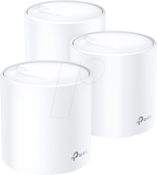 TPLINK DECO X203 - WLAN Mesh System, 1775 MBit/s, 3 Geräte von TP-Link