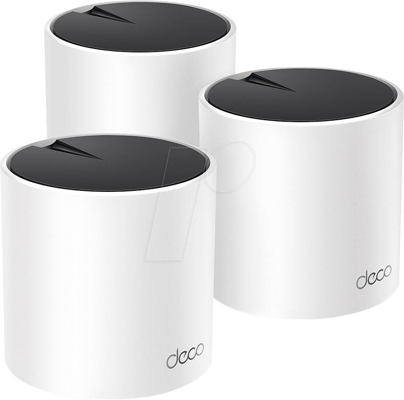 TPLINK DECO X553 - WLAN Mesh System, 2976 MBit/s, 3 Geräte von TP-Link