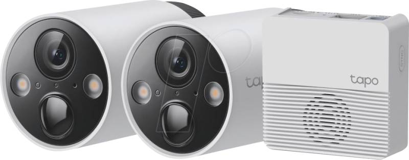 TPLINK TAPOC4202 - Überwachungskamera, IP, WLAN, außen, 2er Set von TP-Link