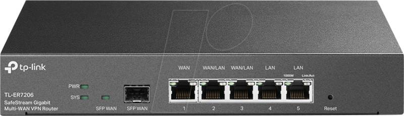 TPLINK TL-ER7206 - Gigabit Multi WAN VPN-Router von TP-Link