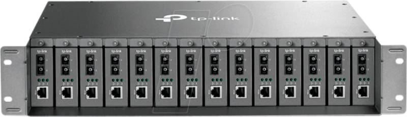 TPLINK TL-MC1400 - Medienkonvertergehäuse, für bis zu 14 Konverter von TP-Link