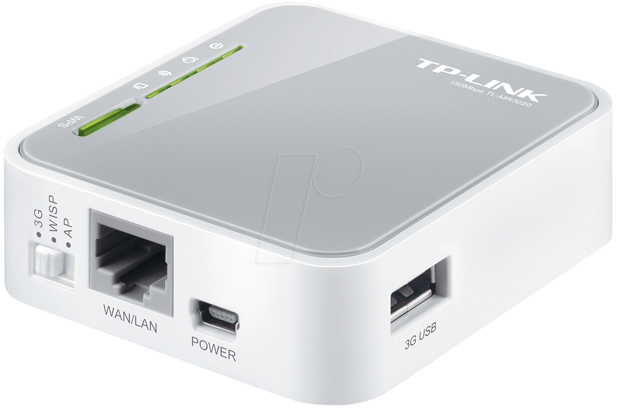 TPLINK TL-MR3020 - WLAN Router 2.4 GHz 150 MBit/s TPLINK TL-MR3020 - WLAN Router 2.4 GHz 150 MBit/s von TP-Link