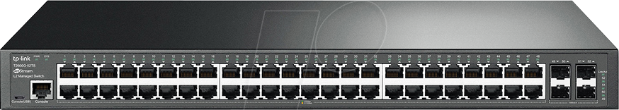 TPLINK TL-SG3452 - Switch, 52-Port, Gigabit Ethernet, SFP von TP-Link