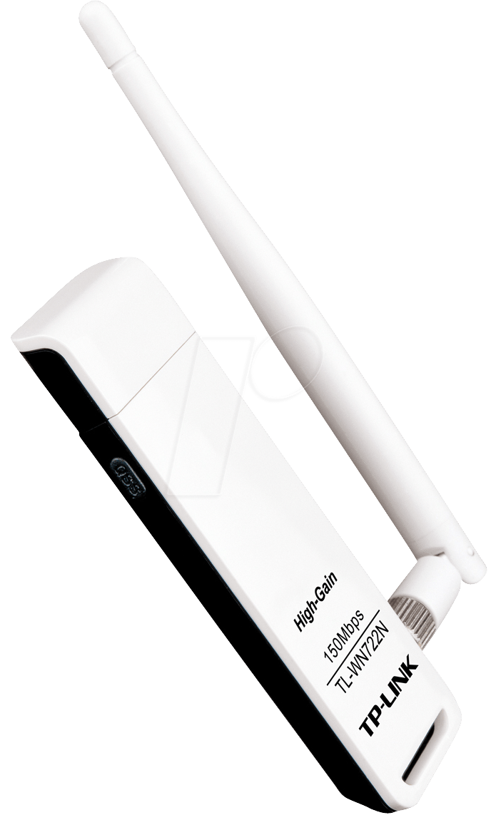 TPLINK TL-WN722N - WLAN-Adapter, USB, 150 MBit/s von TP-Link