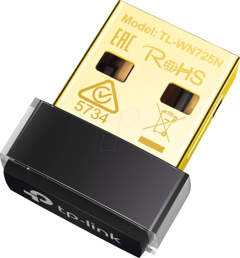 TPLINK TL-WN725N - WLAN-Adapter, USB, 150 MBit/s von TP-Link