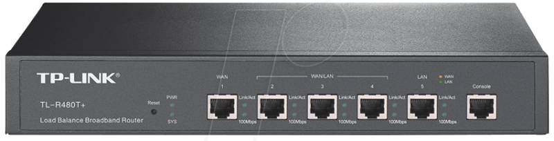 TPLINK TLRT480T+ - Loadbalance-Breitbandrouter, Blitzschutz von TP-Link