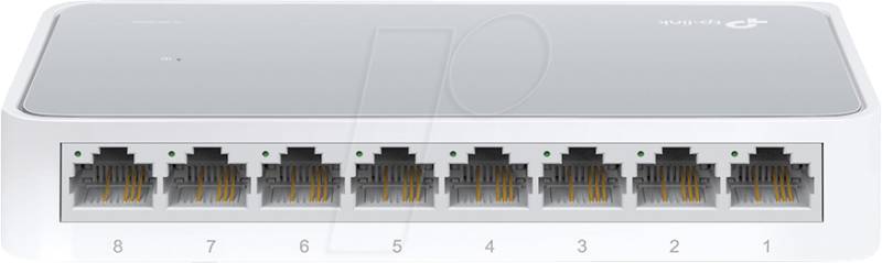 TPLINK TLSF1008D - Switch, 8-Port, Fast Ethernet von TP-Link