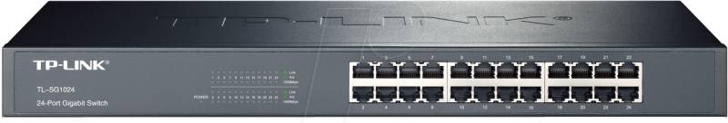 TPLINK TLSG1024 - Switch, 24-Port, Gigabit Ethernet von TP-Link