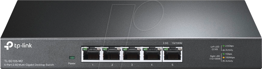 TPLINK TLSG105M2 - Switch, 5-Port, 2.5 Gigabit Ethernet TPLINK TLSG105M2 - Switch, 5-Port, 2.5 Gigabit Ethernet von TP-Link