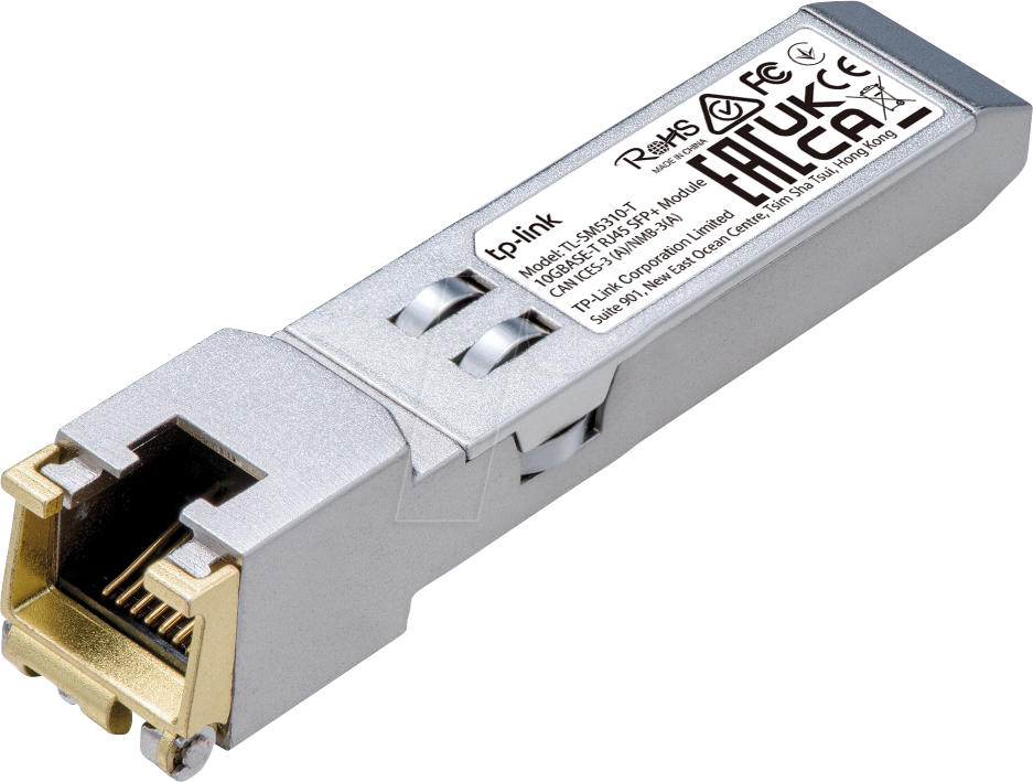 TPLINK TLSM5310T - Mini GBIC, 10GBaseT TPLINK TLSM5310T - Mini GBIC, 10GBaseT von TP-Link