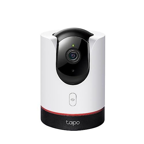 Tapo C225 360° WLAN-Überwachungskamera für Innenräume, 2K 4MP, Physischer Privatsphärenmodus, Starlight-Sensor, Bewegungserkennung, kompatibel mit Apple Homekit, Alexa und Google Home von Tapo