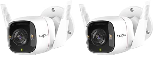 Tapo TP-Link C320WS Überwachungskamera Außen, WLAN IP Kamera, 4MP Hochauflösung, 30m Vollfarb-Nachtsicht, Bewegungserkennung, IP66 wasserdicht, Alarmmeldung,Zwei Wege Audio, Weiss, 1 Stück Tapo TP-Link C320WS Überwachungskamera Außen, WLAN IP Kamera, 4MP Hochauflösung, 30m Vollfarb-Nachtsicht, Bewegungserkennung, IP66 wasserdicht, Alarmmeldung,Zwei Wege Audio, Weiss, 1 Stück von TP-Link