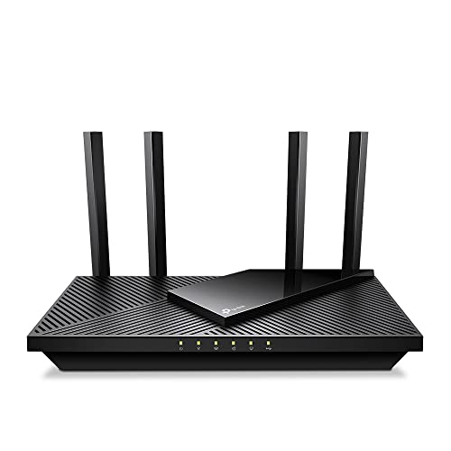 TP-Link Archer AX55 Pro Wi-Fi 6 WLAN Router Dualband AX3000, 1 × 2,5 Gbit/s-Port + 4 × Gigabit-Port, USB 3.0, VPN, WPA3, OneMesh, Kindersicherung, HomeShield, Keine Unterstützung für DSL-Funktion TP-Link Archer AX55 Pro Wi-Fi 6 WLAN Router Dualband AX3000, 1 × 2,5 Gbit/s-Port + 4 × Gigabit-Port, USB 3.0, VPN, WPA3, OneMesh, Kindersicherung, HomeShield, Keine Unterstützung für DSL-Funktion von TP-Link