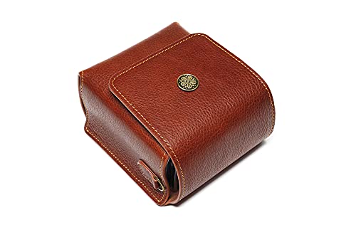 Echtledertasche Tasche Abdeckung für Hasselblad A12 A16 A24 A16S C12 C24 Folie Magazin Film Back (Rückseite) Rufous Farbe von TP Original