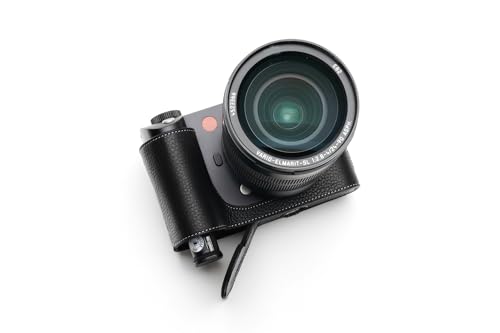 TP Original Kameratasche für Leica SL2, Schwarz, Echtes Leder von TP Original