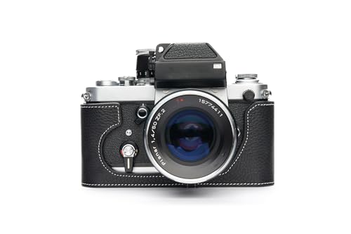 TP Original Handarbeit aus echtem echtem Leder halb Kamera Tasche Abdeckung für Nikon F2 F2A F2AS schwarz Farbe TP Original Handarbeit aus echtem echtem Leder halb Kamera Tasche Abdeckung für Nikon F2 F2A F2AS schwarz Farbe von TP Original