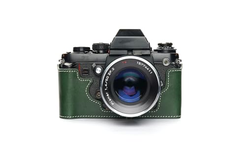 Handarbeit aus echtem echtem Leder halb Kamera Tasche Abdeckung für Nikon F3 F3HP F3AF F3T grüne Farbe Handarbeit aus echtem echtem Leder halb Kamera Tasche Abdeckung für Nikon F3 F3HP F3AF F3T grüne Farbe von TP Original