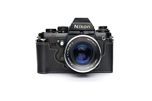 Handarbeit aus echtem echtem Leder halb Kamera Tasche Abdeckung für Nikon F3 F3HP F3AF F3T schwarz Farbe von TP Original