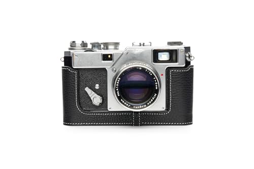 Handarbeit aus echtem echtem Leder halb Kamera Tasche Abdeckung für Nikon S3 schwarz Farbe Handarbeit aus echtem echtem Leder halb Kamera Tasche Abdeckung für Nikon S3 schwarz Farbe von TP Original