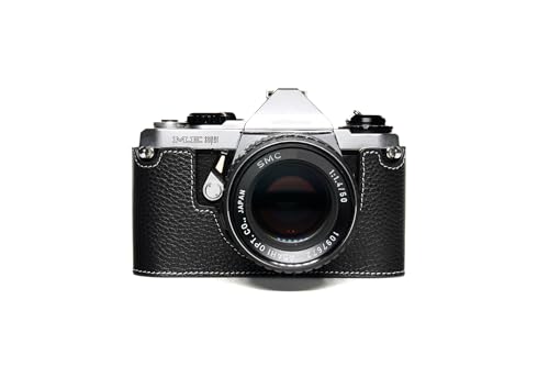 Handarbeit aus echtem echtem Leder halb Kamera Tasche Abdeckung für Pentax ME ME Super MV MV-1 schwarz Farbe Handarbeit aus echtem echtem Leder halb Kamera Tasche Abdeckung für Pentax ME ME Super MV MV-1 schwarz Farbe von TP Original