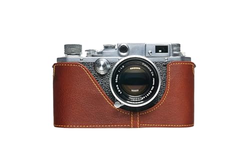 Handgefertigt aus echtem echtem Leder halbe Kamera Tasche Tasche Abdeckung für Canon iid iib IIIA Rufous Farbe Handgefertigt aus echtem echtem Leder halbe Kamera Tasche Tasche Abdeckung für Canon iid iib IIIA Rufous Farbe von TP Original
