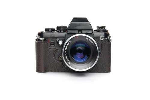 Handgefertigt aus echtem echtem Leder halbe Kamera Tasche Tasche Abdeckung für Nikon F3 F3HP F3AF F3T dunkelbraune Farbe Handgefertigt aus echtem echtem Leder halbe Kamera Tasche Tasche Abdeckung für Nikon F3 F3HP F3AF F3T dunkelbraune Farbe von TP Original