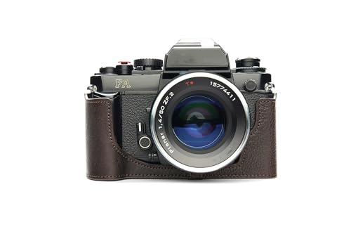 Handgefertigt aus echtem echtem Leder halbe Kamera Tasche Tasche Abdeckung für Nikon FA dunkelbraune Farbe Handgefertigt aus echtem echtem Leder halbe Kamera Tasche Tasche Abdeckung für Nikon FA dunkelbraune Farbe von TP Original
